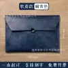 Bolsa para Documentos a Pronta Entrega, Bolsa Portátil de Couro para Arquivos, Pasta de Negócios Impermeável, Bolsa para Armazenamento de Documentos de Contrato