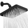 Chuveiro Quadrado para Banheiro 6 polegadas ABS Cromado Chuveiro Estilo Americano Chuveiro de Teto
