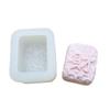 Molde Popular de Silicona para Mahjong de la Fortuna DIY Molde para Decoración de Helado Mousse Pastel Resina Yeso