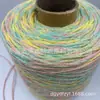 Directo del FabricanteColor Degradado Cielo Estrellado Hilo Iridiscente 2.0mm Hilo de Algodón Hueco Hilo para Tejer a Mano Crochet DIY