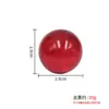 Cuentas de Cristal Rojas en Stock, Cuentas de la Fortuna, Bolas de Cristal, Recipientes de Arroz de Latón, Tazones del Tesoro, Accesorios Decorativos Auspiciosos Venta al por Mayor y Dropshipping