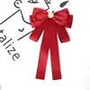 Pajarita Femenina Cosplay Sirvienta Lazo Grande Negro Mate Cinta Perlada Pin Accesorio Femenino Broche Diseño Original