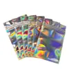 Bolsa con cierre ziplock Yin y Yang de colores, bolsa sellada para joyería, bolsa translúcida de hueso arcoíris, bolsa de plástico brillante, bolsa holográfica