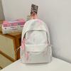 Mochila Nova com Aparência Sofisticada, Estilo Chinês, Estampa de Borboleta Fresca e Doce para Alunos do Ensino Fundamental II e Médio, Mochila Casual e Leve