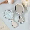 Mini Pente de Almofada de Ar Cor Eletrodepositada Pequeno Pente de Bolsa de Ar Portátil Baggable Pente de Massagem Infantil Presente Pente de Cabelo