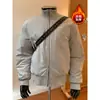 Chaqueta de Vuelo Coach para Hombre Invierno 2025 Engrosada Corte Limpio Estilo Americano Algodón Chaqueta Corta Directo del Fabricante