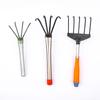 Ferramentas Agrícolas de Jardim Gancho Pegador de Amendoim Quatro -6 Dentes Cabo de Ferro Pequeno Gancho Pegador Jardinagem Pequeno Rastelo Ferramentas de Marisco Pegador de Amêijoa