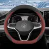 Funda de volante Volkswagen para Sagitar, Lavida, Magotan, ID3, Passat, Tiguan L, Bora, CC, Tharu, Tayron, funda de volante de invierno