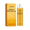 LANISKA Spray de Miel para Uñas Cuidado Diario Suave para Manos, Pies y Uñas de los Dedos Spray de Cuidado con Brillo para la Superficie de las Uñas