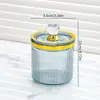 Pote Armazenador de Grãos Tanque Armazenador de Produtos Secos Lanches Chá Jarra Selada de Melão Plástica Caixa Armazenadora Transparente de Grãos de Café