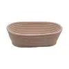 Suministro de Fábrica Real Cesta de Fermentación de Pan de Ratán Genuino, Molde para Pan Rústico, Bol para Pan de Ratán, Exportación a Amazon