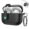 Nueva funda con textura cepillada adecuada para AirPods Pro 3, con cierre magnético y apertura directa invisible, compatible con la nueva 4ª generación