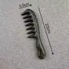 Peine de Masaje de Sándalo Lapis Lázuli Madera Maciza Facial Cabeza Puntos de Acupuntura Engrosado Cabeza de Cuerno Multifuncional Masaje Cuero Cabelludo Cuidado del Cabello