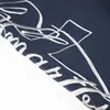 Calça de moletom larga estilo rua americano GXFortune com bordado de letra e cruz para homens e mulheres, calça esportiva casual longa de corte solto