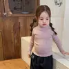 Jaqueta de Inverno Infantil Zhe Li para Meninas com Acolchoamento de Algodão, Casaco Infantil com Capuz Espessado, Roupa de Algodão, Roupas de Bebê Classe A