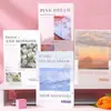 Caderno A5 pautado de alta qualidade transfronteiriço, design criativo com detalhes em folha de ouro, papel grosso e encadernação costurada, adequado para journaling e anotações