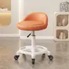 Cadeira de Banheiro Giratória Ajustável em Formato de Concha, Banco Alto, Cadeira para Quarto de Meninas com Rodas, Cadeira para Mesa de Maquiagem, Banco para Balcão de Caixa, Banco para Bar Ktv