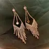 Pendientes Largos de Borla de Perlas Estilo Francés para Mujer, Pendientes de Lujo Ligero Vintage de Alta Gama, Accesorios Elegantes y Versátiles