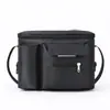 Bolsa Colgante Multifuncional de Gran Capacidad para Cochecito Estampado de Castillo Bolsa de Almacenamiento para Biberón Teléfono Toallitas Húmedas Bolsa Colgante Lateral de Malla para Madre y Bebé