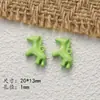 Colgante de Caballo Mecedora de Aleación Pintado de Colores Accesorios de Joyería Materiales para Pendientes DIY Cadena de Teléfono Collar Llavero