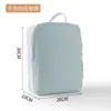 Set de Seis Bolsas de Almacenamiento Sencillas para Viaje, Bolsas Impermeables de Compresión para Ropa, Bolsas Organizadoras para Empacar Equipaje, Directo de Fábrica