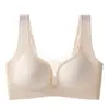 Ropa interior de enfriamiento sin costuras para mujer, minimiza los bustos grandes, proporciona soporte y previene la flacidez, sujetador fino de soporte suave sin varillas