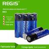 Bateria de controle remoto Regis Carbon AA personalizada, bateria de brinquedo AAA, produção personalizada, certificação, garantia completa 360