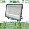Foco Impermeable para Exteriores Ultra Brillante, Foco de Alta Potencia de Voltaje Amplio, Luz de Proyección de Ingeniería Certificada CE para Exportación Transfronteriza