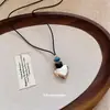 Collar Colgante Estrella Geométrica Estilo Ins Coreano Nuevo para Mujer Ligero Lujo Sentido de Alta Gama Cadena para Clavícula Cadena para Suéter de Viaje para Mujer