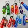 Actividad de Dibujos Animados de Comercio Exterior Transfronterizo Llavero de Regalo Colgante de Coche para Pareja de PVC Pequeño Regalo Promocional Figura de Juguete de Moda