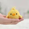 Venta Caliente Transfronteriza Muñecas de Animales Tejidas a Crochet con Lana Hechas a Mano Regalos Creativos Terminados Adornos de Decoración de Escritorio Venta al por Mayor