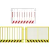 Base de Advertencia de Seguridad para Construcción de Carreteras Valla Anti-Valla Barandilla de Borde Estandarizada Red de Protección para Hoyos Temporales en Obra
