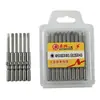 Punta de destornillador eléctrico de grado industrial (hexagonal de 6 cm) cabeza de destornillador eléctrico boca plana punta de chal chal magnético fuerte taladro eléctrico destornillador eléctrico
