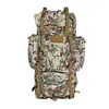 Mochila de tela Oxford de gran capacidad de 65L, mochila de camuflaje táctica de 600D para montañismo de 65L