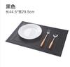 Estilo europeu Teslin Western Restaurant Mat Tapete de isolamento térmico Placemat Bowl Mat Plate Mat impermeável Tapete de mesa Louça Tapete antiderrapante
