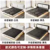 Cama de Hierro Moderna Simple Doble de 1.8m con Marco de Acero Cama Individual Económica de 1.5m Cama Flotante con Acolchado Suave