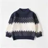 Ropa Infantil Suéteres para Niños 2026 Otoño e Invierno Nuevo Terciopelo Coreano Suéteres para Niños Suéter para Niños