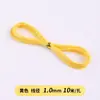He 10m / Hilo de Cera Coreano Cordón de Cuero Pulsera Trenzada Hecha a Mano Hilo para Tejer Cordón Redondo de Cera de Alta Gama Al por Mayor