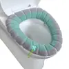 Funda de Asiento de Inodoro de Felpa para Invierno con Asa Engrosada, Funda de Asiento de Inodoro Universal Cálida de Felpa para el Hogar, Lavable