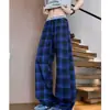 Pantalones Mágicos de Cuadros Treasure para Personas Altas, Pantalones de Pierna Ancha Extra Largos para Hombres y Mujeres, Sueltos, Relajados, con Caída, Largos hasta el Suelo, Casuales para Primavera, Verano y Otoño