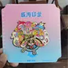 Pegatina de refrigerador Weihai imán de gota de pegamento metálico caricatura lindo creativo logo imán suave recuerdo pegatina magnética