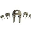 Em estoque Fornecimento de aço inoxidável Chuck Wire Cable Clamp Chuck New American Die Forging Chuck