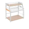 Prateleira de Ferro de Cozinha de Múltiplos Níveis Organizador de Armazenamento de Temperos e Lanches para Bancada Rack de Armazenamento de Canecas para Cozinha Doméstica