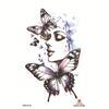 Adesivos de tatuagem de braço inteiro pequeno Novo rosa tigre diamante elementos de moda adesivos de tatuagem temporária