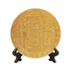 Latón Personalizado Tianguan Cifu Qiankun Placa de Cobre Placa de los Ocho Trigramas Entrada del Hogar Atracción de Riqueza Reunión de Fortuna Adorno de Protección del Hogar Venta al por Mayor