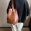 Bolso Pequeño de Moda para la Axila con Diseño de Nicho Francés para Mujer 2026 Nuevo Bolso de Hombro Vintage Elegante Bolso Cruzado Tipo Cubo