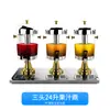 Dispensador de Suco de Aço Inoxidável para Hotel, Cabeça Única, Cabeça Dupla, Cabeça Tripla 8L Balde de Suco Comercial Máquina de Bebidas, Máquina de Bebidas Frias Self-Service