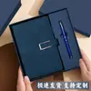 Caixa de Presente Conjunto de Caderno A5 com Fivela de Negócios Caderno de Reunião Corporativa Personalizado Lembrança com Impressão de Logo
