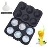 Bandeja de Hielo Popular de Silicona Transfronteriza Molde para Cubitos de Hielo Casero Caja de Hielo 4 Rejillas 6 Rejillas 8 Rejillas 15 Rejillas Molde Cuadrado para Cubitos de Hielo
