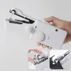 Máquina de costura elétrica simples doméstica multifuncional portátil mini máquina de bainha DIY alfaiataria manual atacado